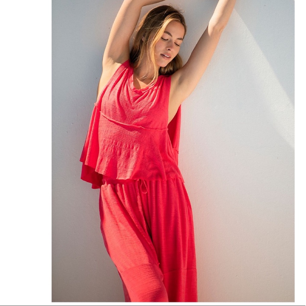 NWT Free People Full Hearts Tank Top - Picture 2 of 8